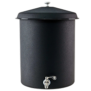 Ecofiltro Peltre Negro Mate